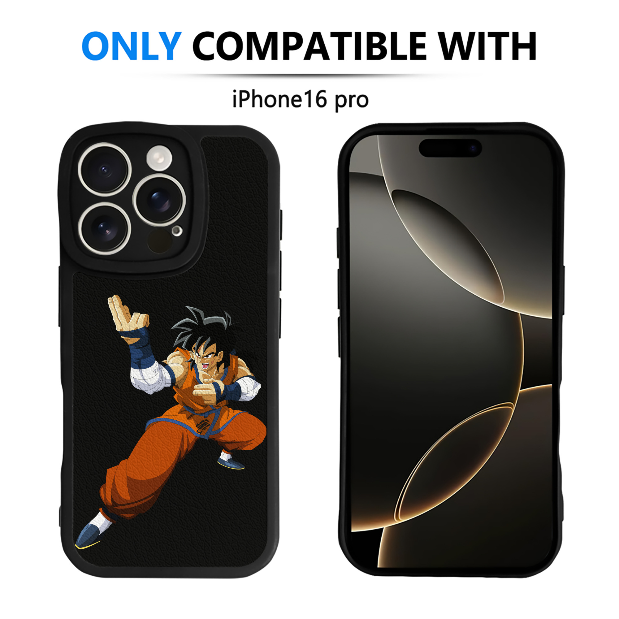 （画像用） ドラゴンボール ヤムチャ DRAGON BALL Yamcha 【iPhone 16シリーズ対応】シリコンスマホケース（レザー調） 材質：シリコン